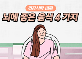 이미지 뇌에 좋은 음식 4가지